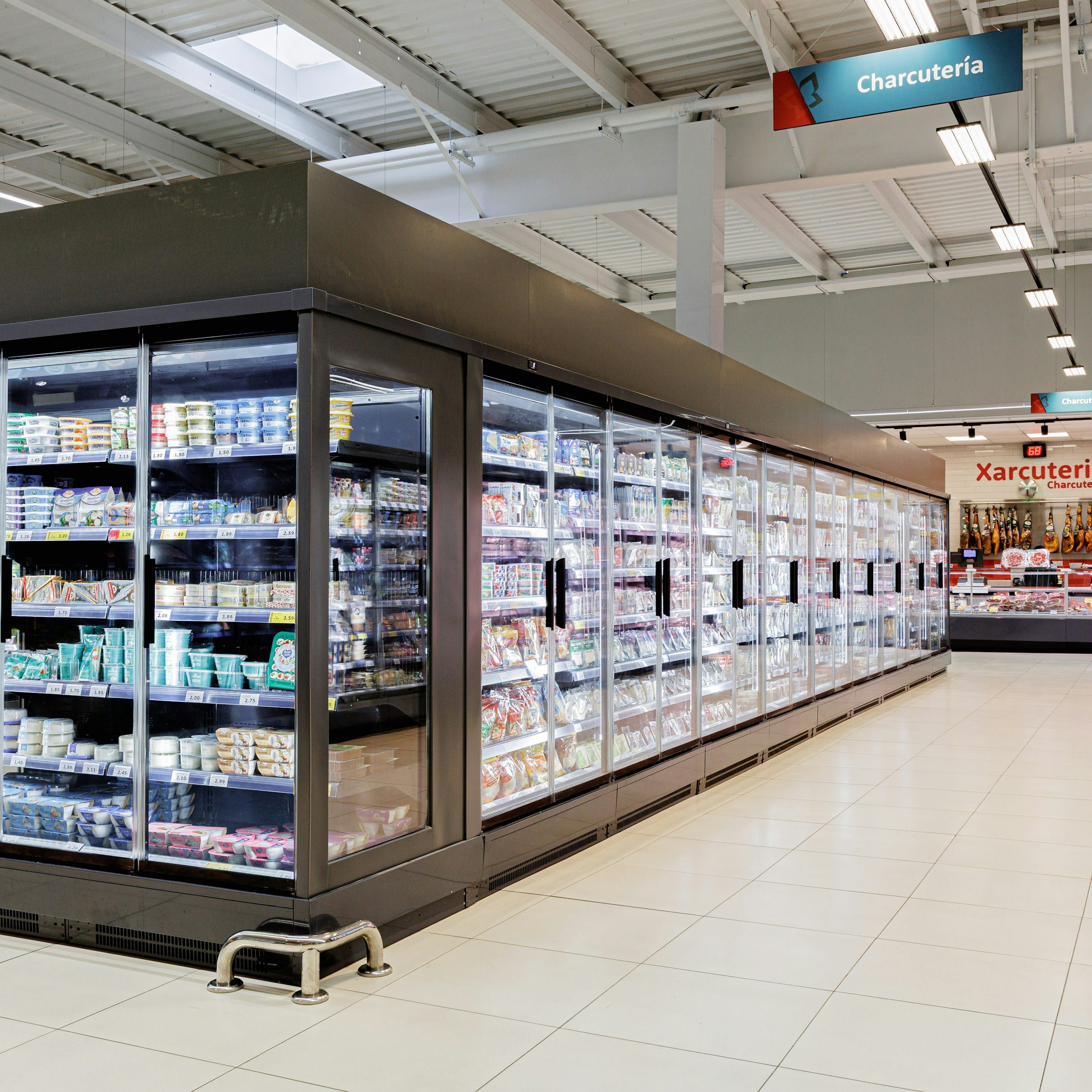 Boutique grocery feel · case + light