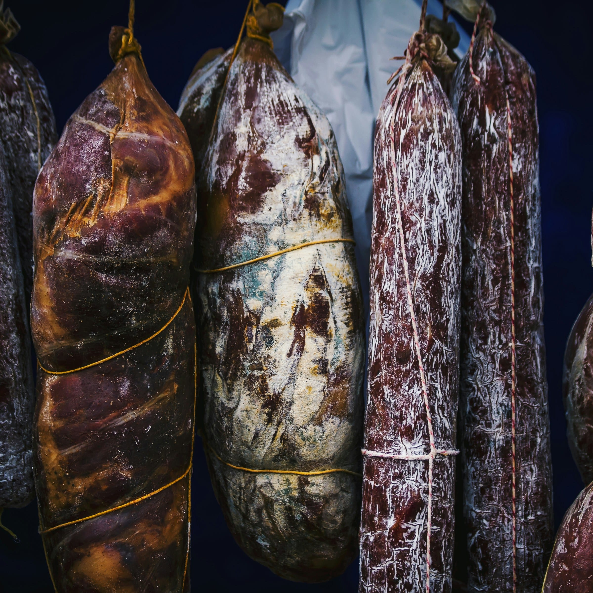 Texture · cured charcuterie