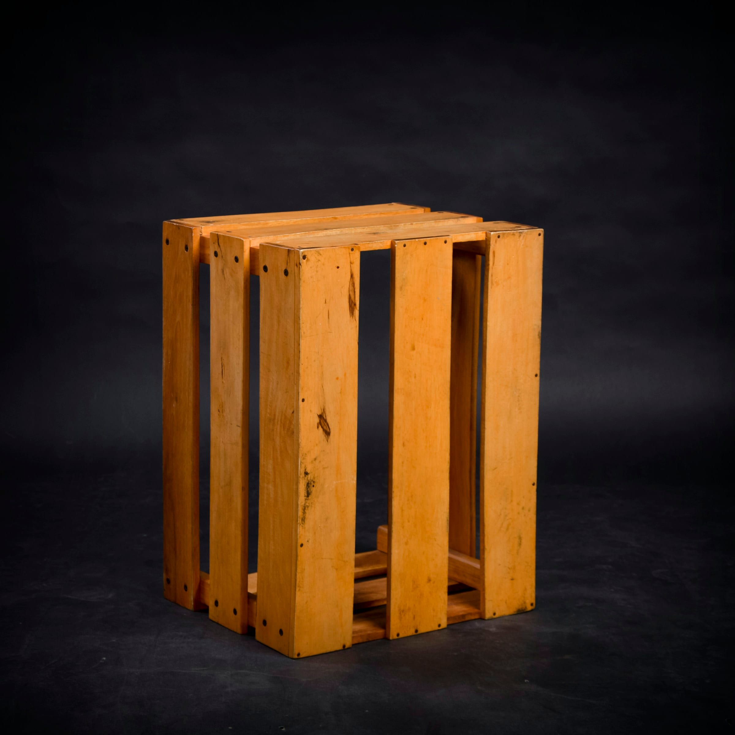 Wholesale crates · loaded at dock